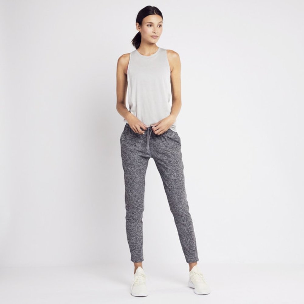 Outdoor Voices Sweatpants Cloudknit Lounge Size XS Heather Grey